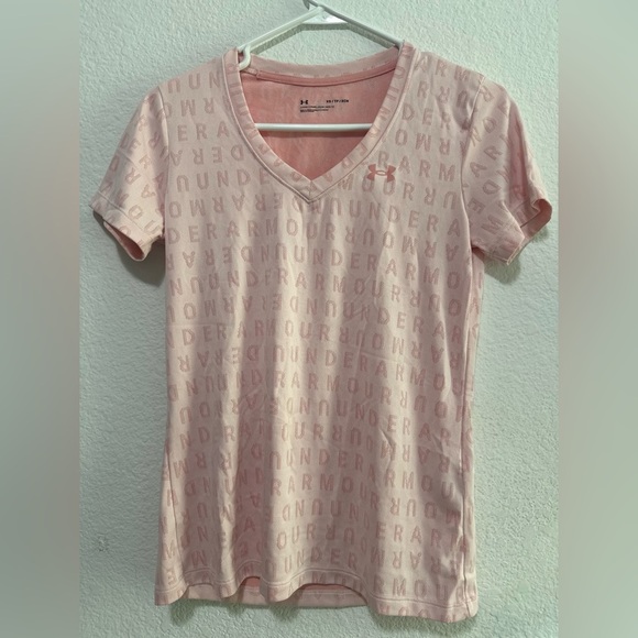 Under Armour Pink Short Sleeve Tee size XS - Picture 1 of 7